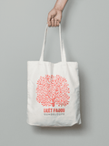 Tote bag-Coral